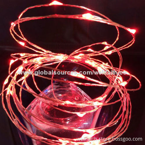 LED string lights, outdoor with environment protection, safety and waterproof